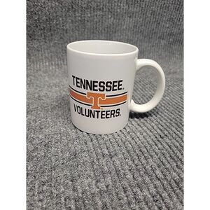 Tennessee‎ Volunteers Coffee Mug White Ceramic NCAA UT Vols Fan Gear 3.75 Inch
